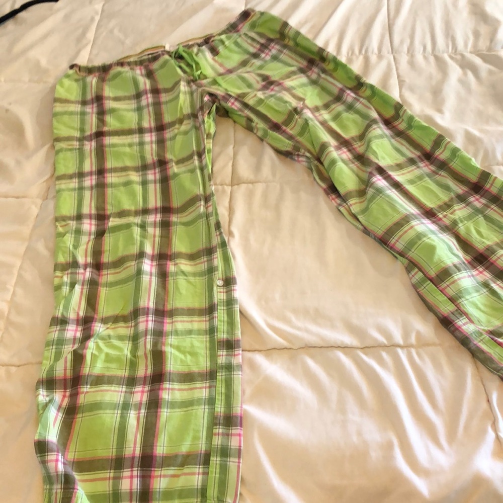 Pajama Bottoms (have buttons to adjust length)
